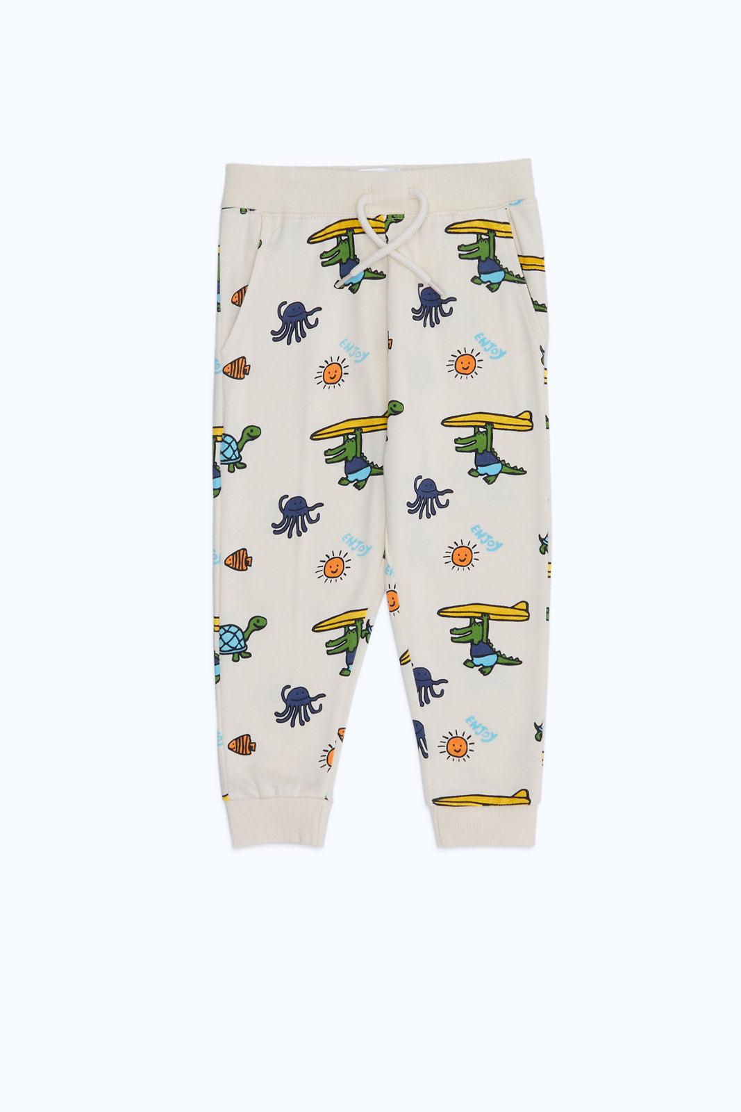 Redtag-Boys-Stone-See-Aninal-Printed-Active-Pants-Category:Joggers,-Colour:Ecru,-Deals:New-In,-Dept:Boys,-Filter:Infant-Boys-(3-to-24-Mths),-H1:KWR,-H2:INB,-H3:SPW,-H4:ATP,-INB-Joggers,-New-In-INB-APL,-Non-Sale,-S23C,-Season:S23C,-Section:Boys-(0-to-14Yrs),-TBL-Infant-Boys-3 to 24 Months