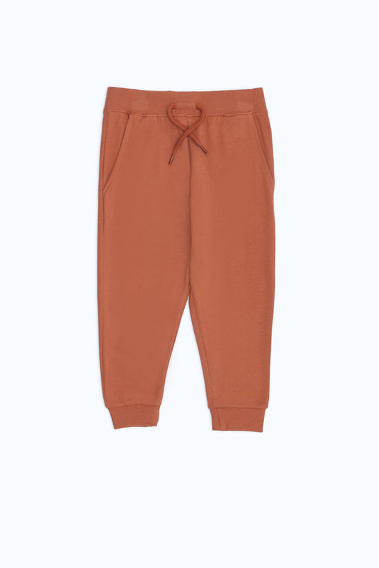 Redtag-Boys-Rust-Plain-Active-Pants-Category:Joggers,-Colour:Tan,-Deals:New-In,-Dept:Boys,-Filter:Infant-Boys-(3-to-24-Mths),-H1:KWR,-H2:INB,-H3:SPW,-H4:ATP,-INB-Joggers,-New-In-INB-APL,-Non-Sale,-S23C,-Season:S23C,-Section:Boys-(0-to-14Yrs),-TBL-Infant-Boys-3 to 24 Months