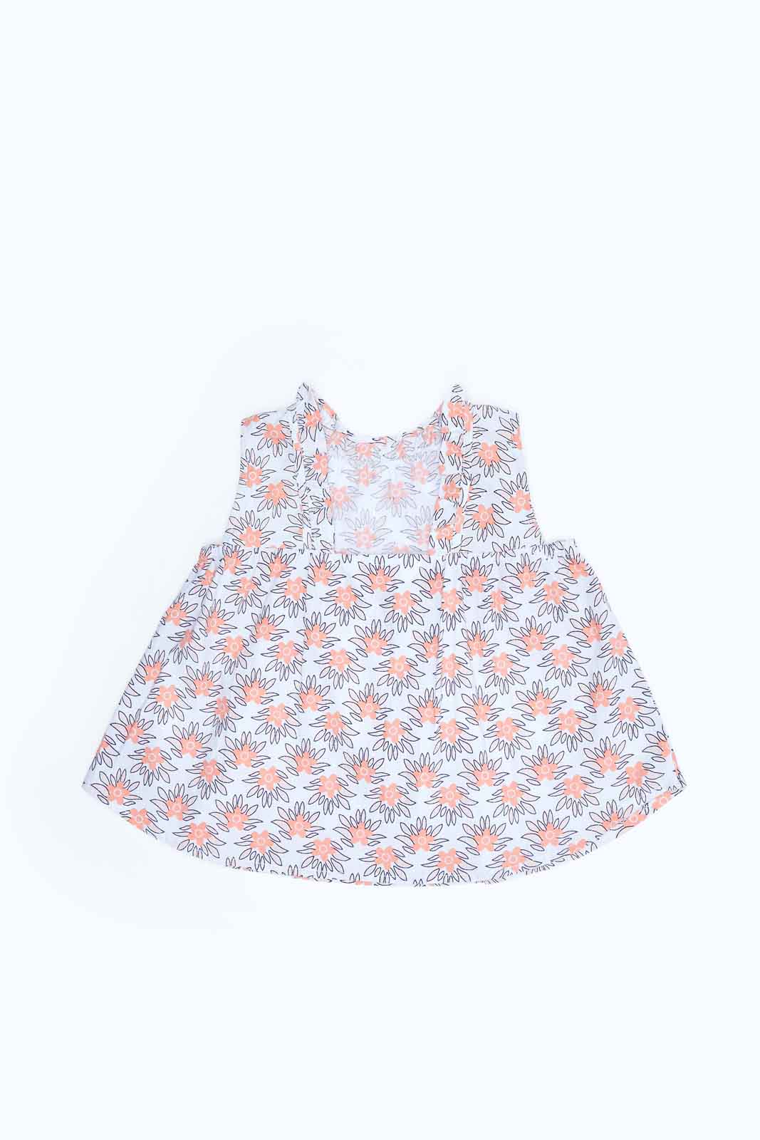 Redtag-Girls-Blue-Floral-Aop-Blouse-Category:Blouses,-Colour:Blue,-Deals:New-In,-Dept:Girls,-Filter:Infant-Girls-(3-to-24-Mths),-ING-Blouses,-MQN,-New-In-ING-APL,-Non-Sale,-S23B,-Section:Girls-(0-to-14Yrs)-Infant-Girls-3 to 24 Months