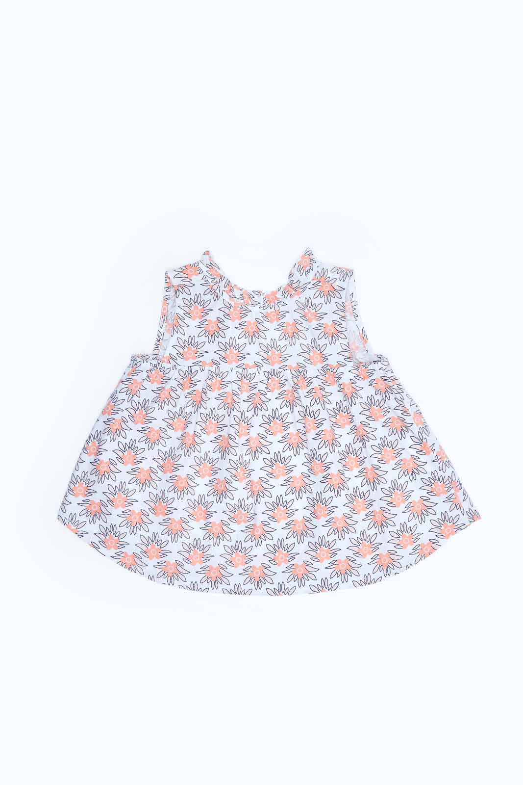 Redtag-Girls-Blue-Floral-Aop-Blouse-Category:Blouses,-Colour:Blue,-Deals:New-In,-Dept:Girls,-Filter:Infant-Girls-(3-to-24-Mths),-ING-Blouses,-MQN,-New-In-ING-APL,-Non-Sale,-S23B,-Section:Girls-(0-to-14Yrs)-Infant-Girls-3 to 24 Months