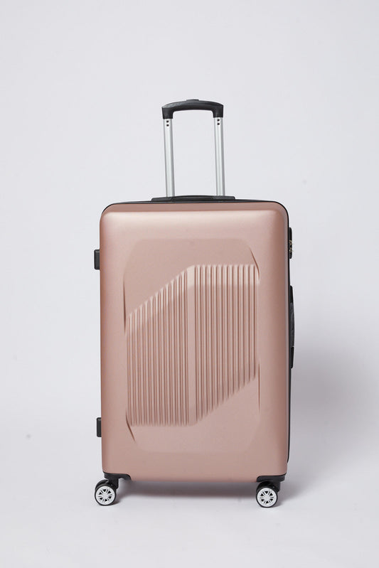 Redtag-Rose-Gold-Luggage-Trolley-28"-Category:Luggage-Trolleys,-Colour:Gold,-Filter:Travel-Accessories,-H1:ACC,-H2:LUG,-H3:BLT,-H4:LUG,-LUG-Luggage-Trolleys,-New-In,-New-In-LUG-ACC,-Non-Sale,-S23A,-Season:S23A,-Section:Homewares-Travel-Accessories-