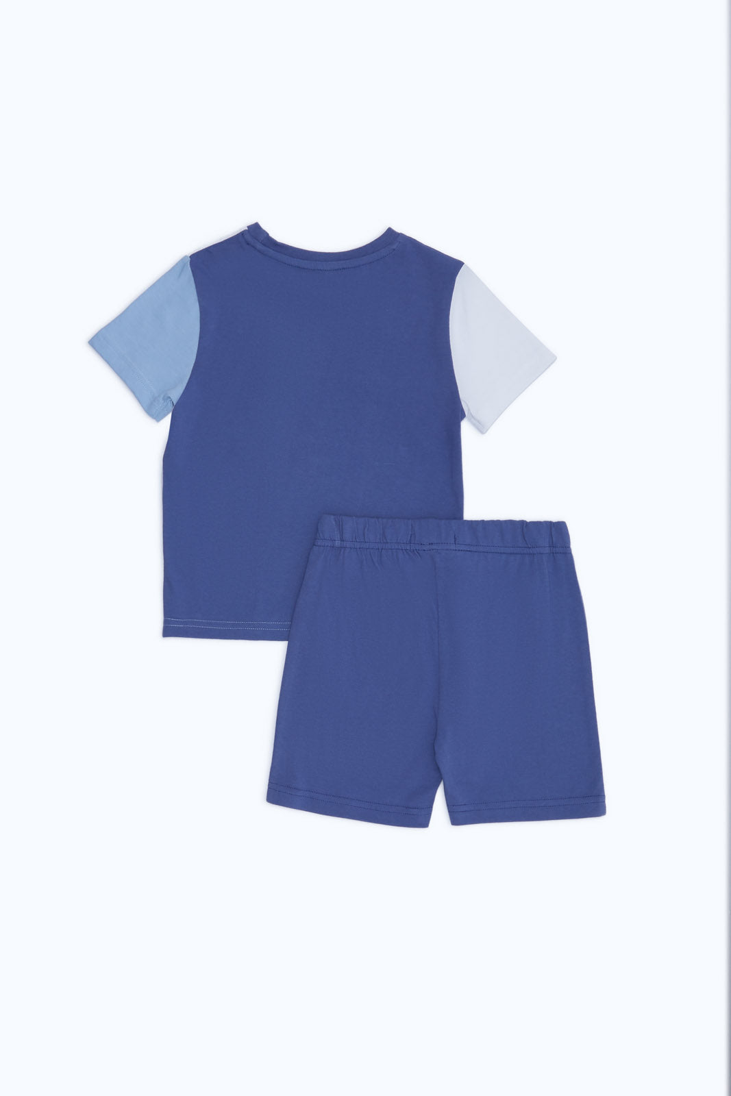 Redtag-Boys-Navy-And-Blue-Dads-Best-Friend-Cs-Set-Terry-Set-Shorts-Category:Sets,-Colour:Navy,-Deals:New-In,-Dept:Boys,-Filter:Infant-Boys-(3-to-24-Mths),-H1:KWR,-H2:INB,-H3:SET,-H4:CAE,-INB-Sets,-New-In-INB-APL,-Non-Sale,-Packs,-S23B,-Season:S23B,-Section:Boys-(0-to-14Yrs),-Set:Set-of-2-Infant-Boys-3 to 24 Months