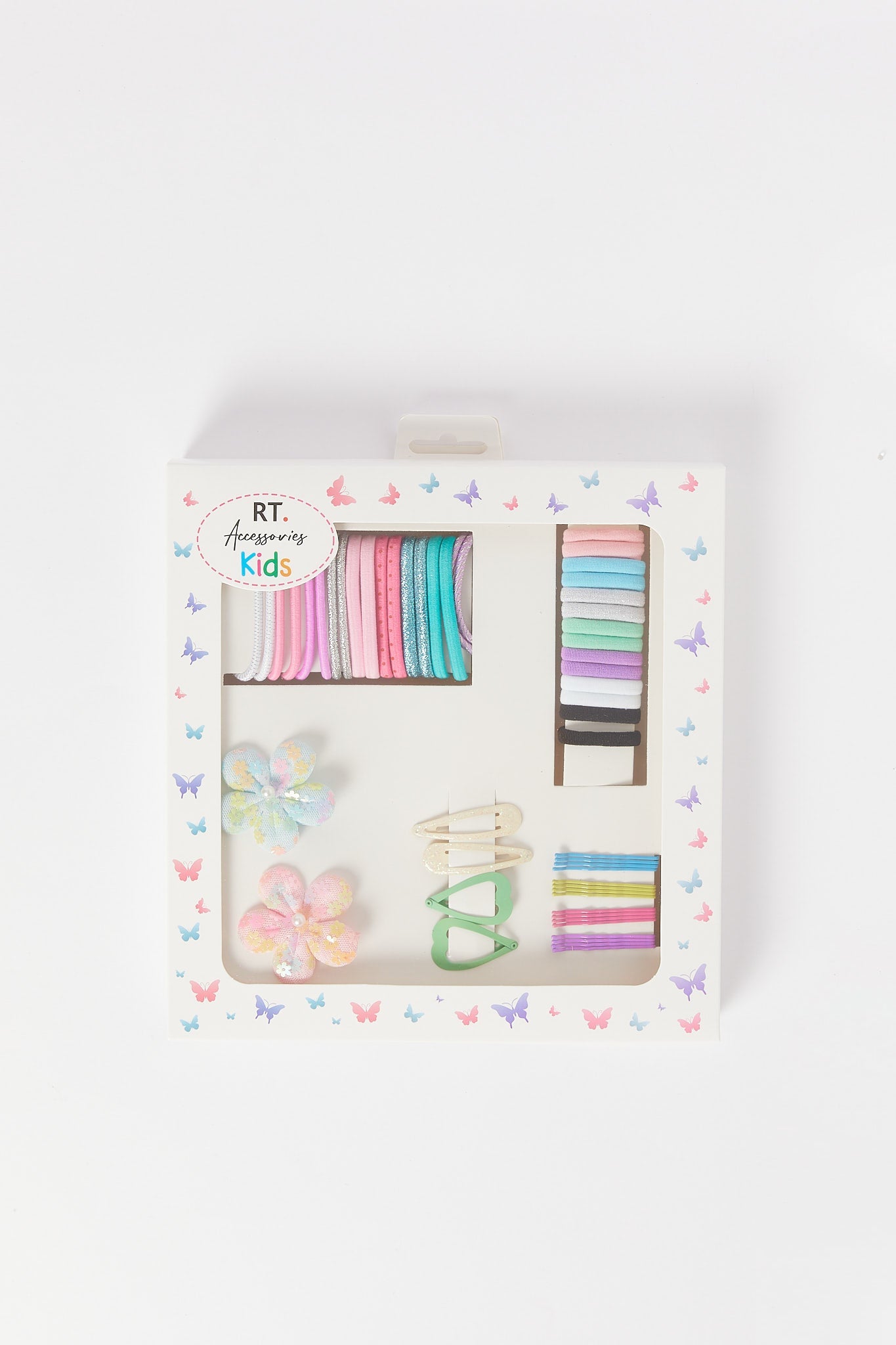 Redtag-Multi-Colour-Scrunchies-Set-Category:Hair-Accessories,-Colour:Assorted,-Filter:Girls-Accessories,-GIR-Hair-Accessories,-New-In,-New-In-GIR-ACC,-Non-Sale,-S23B,-Section:Girls-(0-to-14Yrs)-Girls-