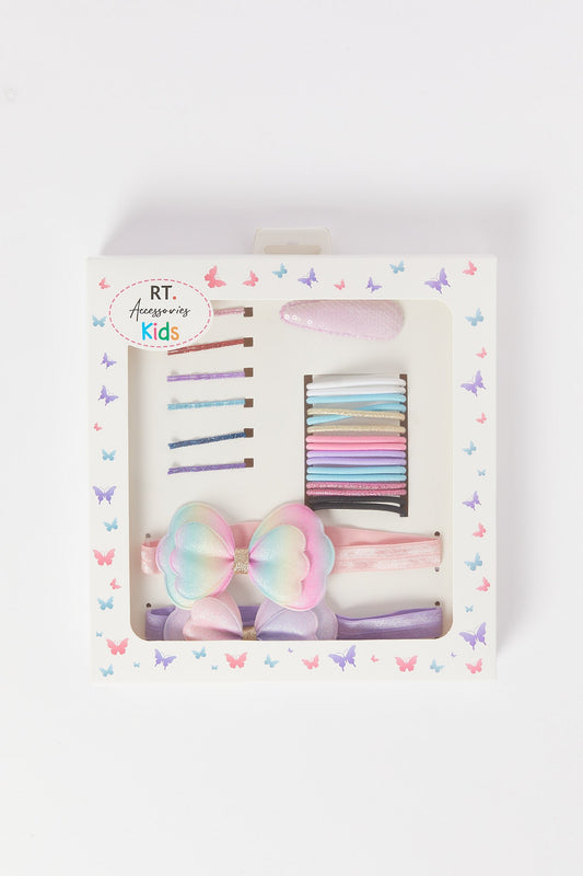 Redtag-Multi-Colour-Scrunchies-Set-Category:Hair-Accessories,-Colour:Assorted,-Filter:Girls-Accessories,-GIR-Hair-Accessories,-New-In,-New-In-GIR-ACC,-Non-Sale,-S23B,-Section:Girls-(0-to-14Yrs)-Girls-