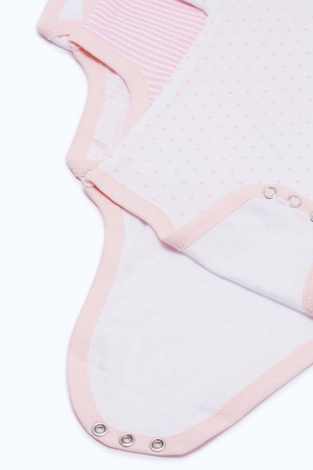 Redtag-Pink-Assorted-3-Piece---Girl-Bodysuit-Category:Bodysuits,-Colour:Beige,-Deals:New-In,-Dept:New-Born,-Filter:Baby-(0-to-12-Mths),-H1:KWR,-H2:NBF,-H3:RMS,-H4:BSS,-NBF-Bodysuits,-New-In-NBF-APL,-Non-Sale,-S23C,-Season:S23C,-Section:Boys-(0-to-14Yrs)-Baby-0 to 12 Months