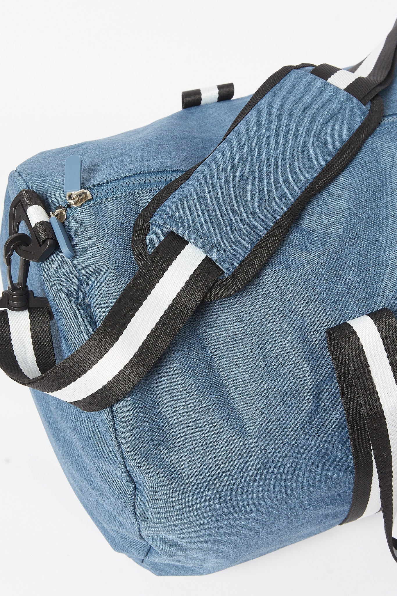 Redtag-Blue-Duffle-Bag-Category:Bags,-Colour:Blue,-Filter:Travel-Accessories,-H1:ACC,-H2:LUG,-H3:BLT,-H4:DUF,-LUG-Bags,-New-In,-New-In-LUG-ACC,-Non-Sale,-S23B,-Season:S23B,-Section:Homewares-Travel-Accessories-