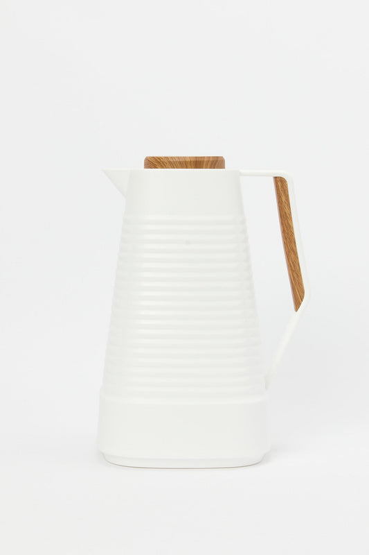 Redtag-White-Vaccum-Flask-Category:Storage,-Colour:White,-Deals:New-In,-Filter:Home-Dining,-H1:HMW,-H2:DIN,-H3:STO,-H4:STG,-HMW-DIN-Storage,-New-In-HMW-DIN,-Non-Sale,-Promo:RIVA,-RMD,-S23B,-Season:S23B,-Section:Homewares,-Style:FLASK-Home-Dining-