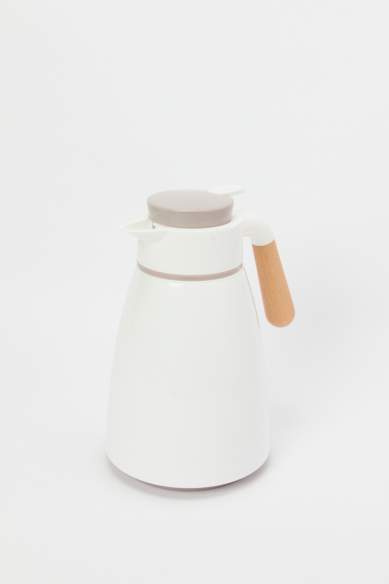 Redtag-White-Vaccum-Flask-Category:Storage,-Colour:White,-Deals:New-In,-Filter:Home-Dining,-H1:HMW,-H2:DIN,-H3:STO,-H4:STG,-HMW-DIN-Storage,-New-In-HMW-DIN,-Non-Sale,-Promo:JULIETTE,-RMD,-S23B,-Season:S23B,-Section:Homewares,-Style:FLASK-Home-Dining-