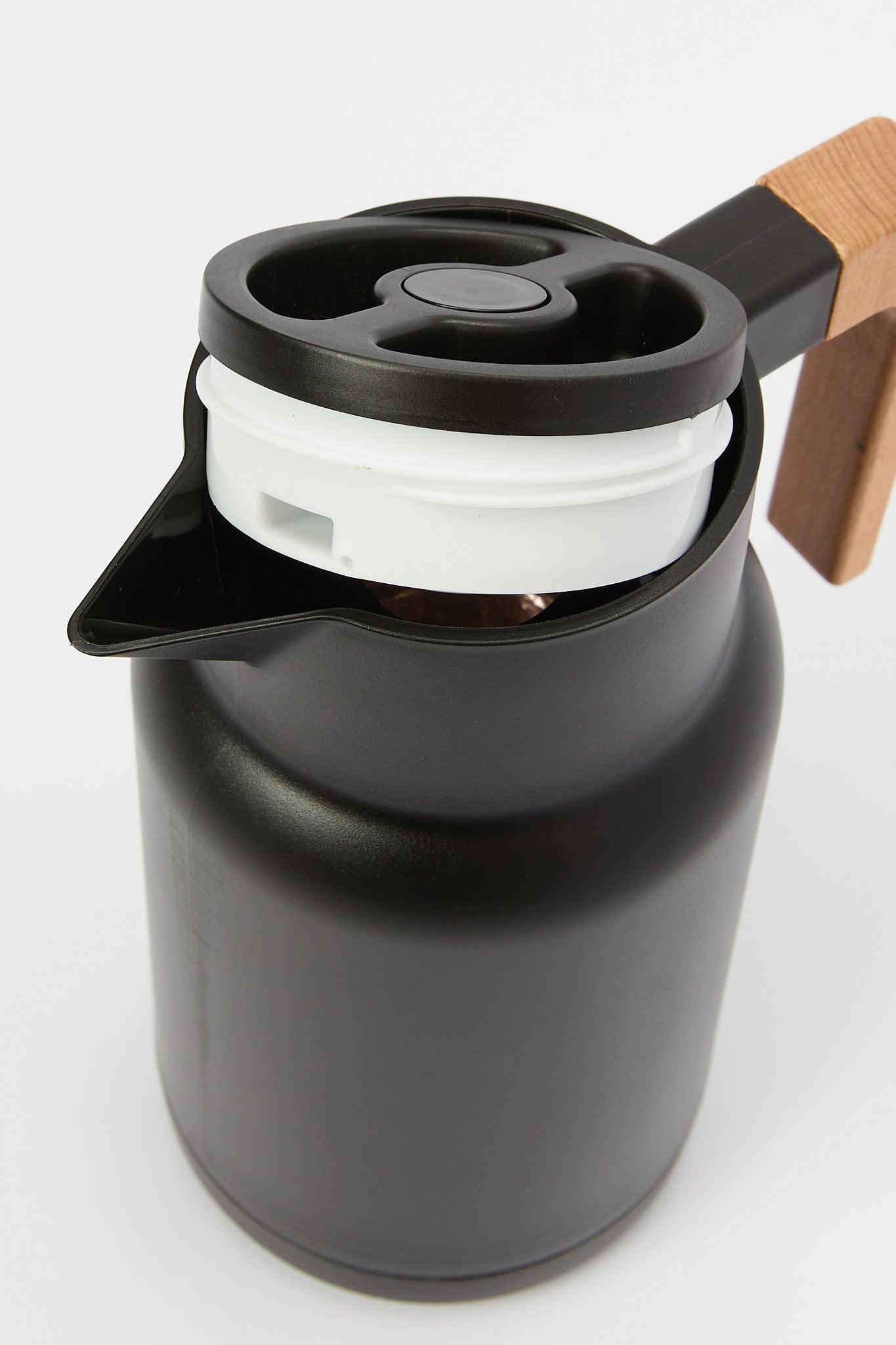 Redtag-Black-Vaccum-Flask-Category:Storage,-Colour:Black,-Deals:New-In,-Filter:Home-Dining,-H1:HMW,-H2:DIN,-H3:STO,-H4:STG,-HMW-DIN-Storage,-New-In-HMW-DIN,-Non-Sale,-Promo:STELLA,-RMD,-S23B,-Season:S23B,-Section:Homewares,-Style:FLASK-Home-Dining-