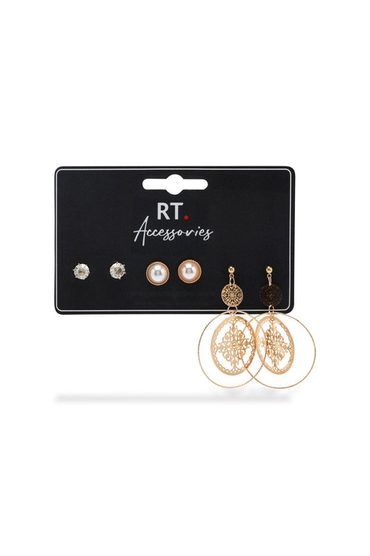 Redtag-Assorted-Studs-Category:Jewellery,-Colour:Assorted,-Filter:Women's-Accessories,-LEC-Jewellery,-New-In,-New-In-Women-ACC,-Non-Sale,-RMD,-S23A,-Section:Women-Women-