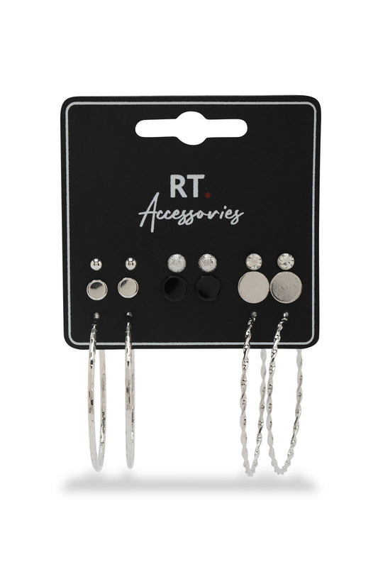 Redtag-Assorted-Earrings-Category:Jewellery,-Colour:Assorted,-Filter:Women's-Accessories,-LEC-Jewellery,-New-In,-New-In-Women-ACC,-Non-Sale,-S23A,-Section:Women-Women-