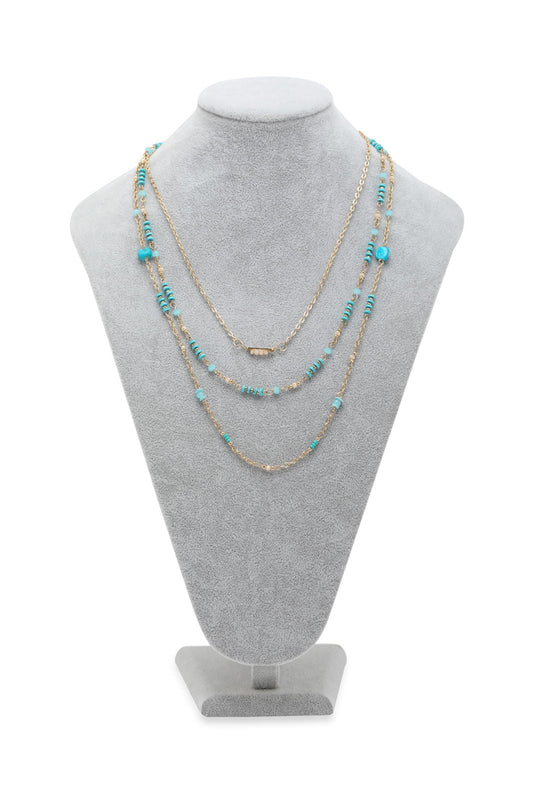Redtag-Gold--Aqua
Multilayered-Necklace-Category:Jewellery,-Colour:Gold,-Filter:Women's-Accessories,-LEC-Jewellery,-New-In,-New-In-Women-ACC,-Non-Sale,-S23A,-Section:Women-Women-