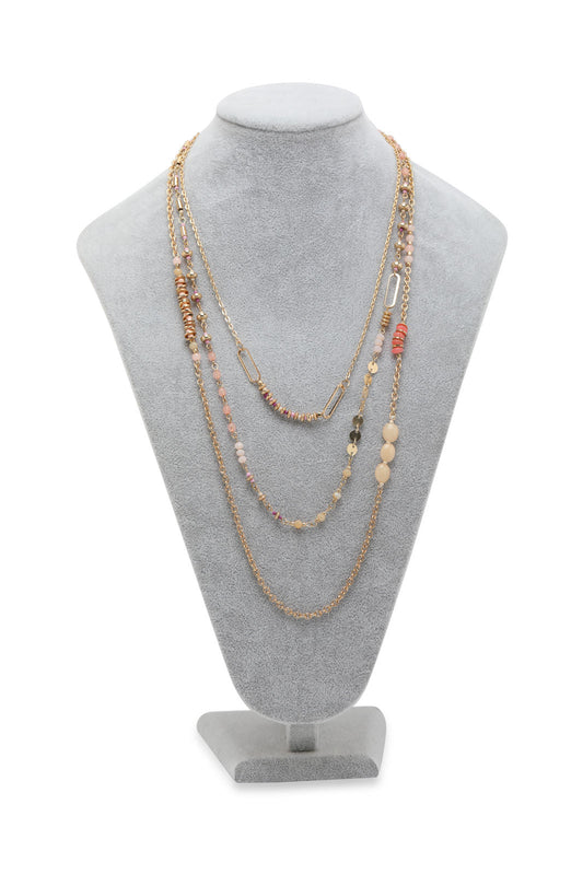 Redtag-Gold--Peach-
Multilayered-Necklace-Category:Jewellery,-Colour:Gold,-Filter:Women's-Accessories,-LEC-Jewellery,-New-In,-New-In-Women-ACC,-Non-Sale,-S23A,-Section:Women-Women-