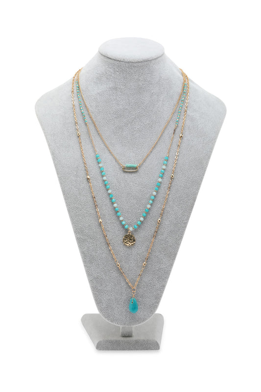 Redtag-Gold--Aqua
Multilayered-Necklace-Category:Jewellery,-Colour:Gold,-Filter:Women's-Accessories,-LEC-Jewellery,-New-In,-New-In-Women-ACC,-Non-Sale,-S23A,-Section:Women-Women-