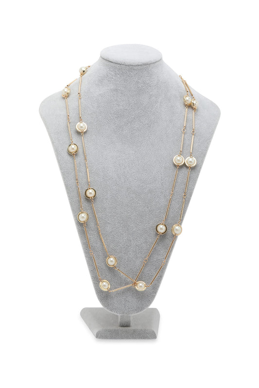 Redtag-Gold--Pearl
Multilayered-Necklace-Category:Jewellery,-Colour:Gold,-Filter:Women's-Accessories,-LEC-Jewellery,-New-In,-New-In-Women-ACC,-Non-Sale,-S23A,-Section:Women-Women-