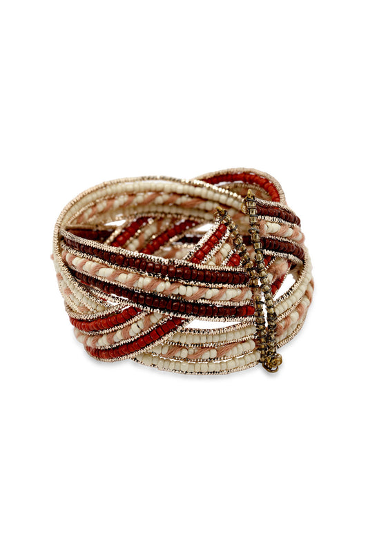 Redtag-Gold-Embellished-Cuff-Category:Jewellery,-Colour:Gold,-Filter:Women's-Accessories,-New-In,-New-In-Women-ACC,-Non-Sale,-S23A,-Section:Women,-Women-Jewellery-Women-