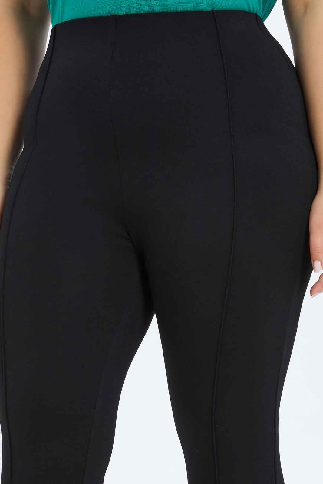 Redtag-Women--Black-Skinny-Fit-Pin-Tuck-Detailed-Leggings-Category:Leggings,-Colour:Black,-Deals:New-In,-Dept:Ladieswear,-Filter:Plus-Size,-LDP-Leggings,-New-In-LDP-APL,-Non-Sale,-S23B,-Section:Women,-TBL-Women's-