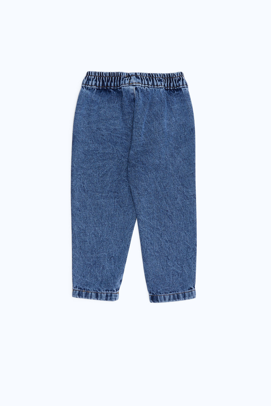 Redtag-Girls-Blue-Paperbag-Jeans-Category:Jeans,-Colour:Blue,-Deals:2-FOR-69,-Deals:New-In,-Dept:Girls,-Filter:Infant-Girls-(3-to-24-Mths),-H1:KWR,-H2:ING,-H3:DNB,-H4:JNS,-ING-Jeans,-New-In-ING-APL,-Non-Sale,-S23B,-Season:S23B,-Section:Girls-(0-to-14Yrs)-Infant-Girls-3 to 24 Months