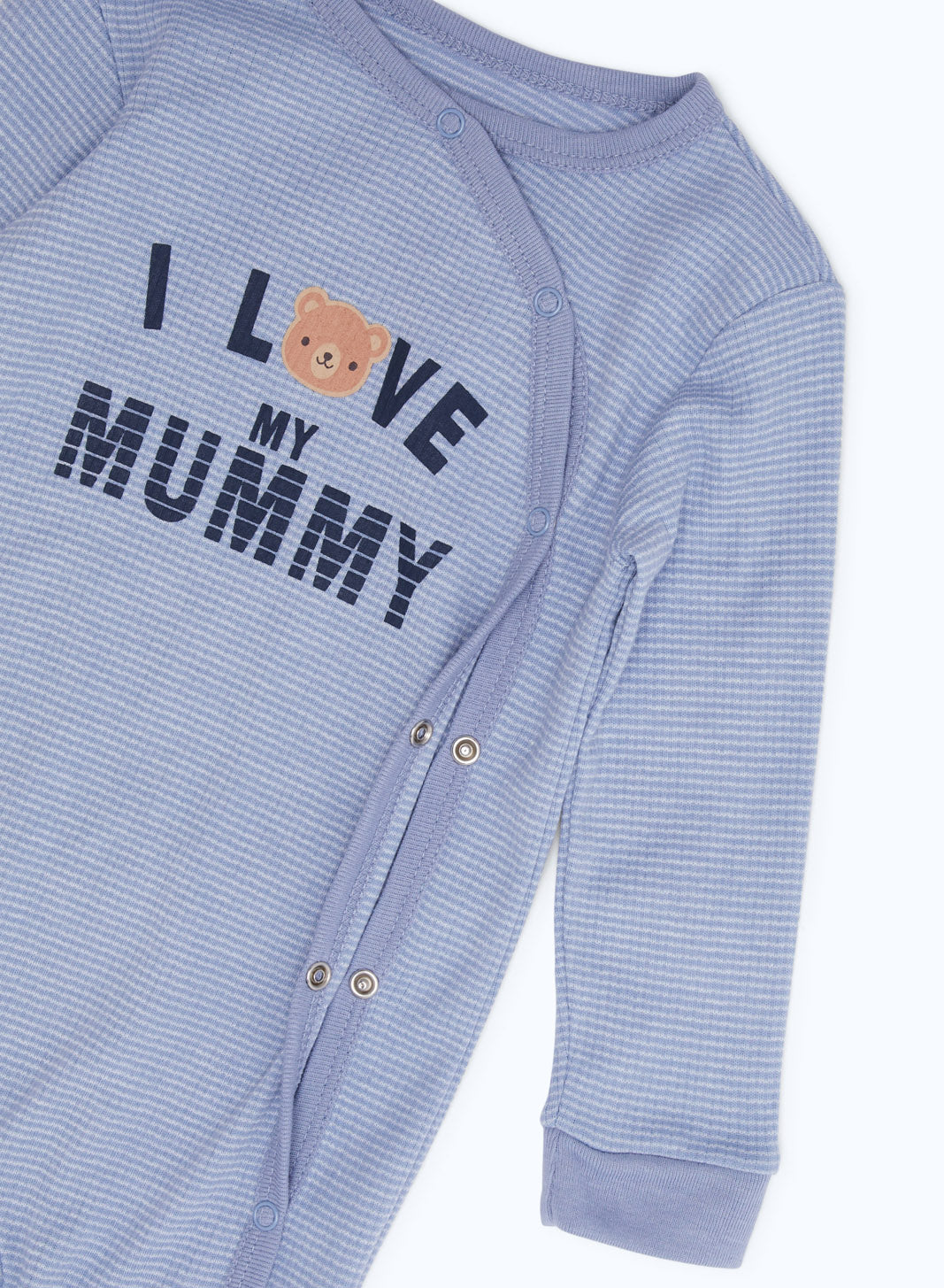 Redtag-Boys-Blue-Aop-Melange-Sleepsuit-Boy-Category:Sleepsuits,-Colour:Ivory,-Deals:2-FOR-90,-Deals:New-In,-Dept:New-Born,-Filter:Baby-(0-to-12-Mths),-H1:KWR,-H2:NBF,-H3:NWR,-H4:SST,-NBB-Sleepsuits,-New-In-NBB-APL,-Non-Sale,-S23B,-Season:S23B,-Section:Boys-(0-to-14Yrs)-Baby-0 to 12 Months