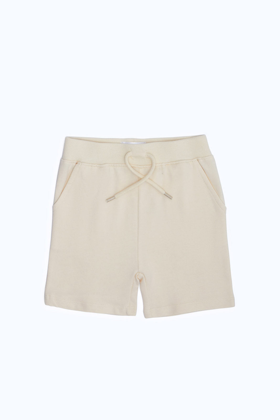 Redtag-Boys-Cream-Active-Terry-Short-Category:Shorts,-Colour:Cream,-Deals:New-In,-Dept:Boys,-Filter:Infant-Boys-(3-to-24-Mths),-INB-Shorts,-New-In-INB-APL,-Non-Sale,-S23B,-Section:Boys-(0-to-14Yrs),-TBL-Infant-Boys-3 to 24 Months