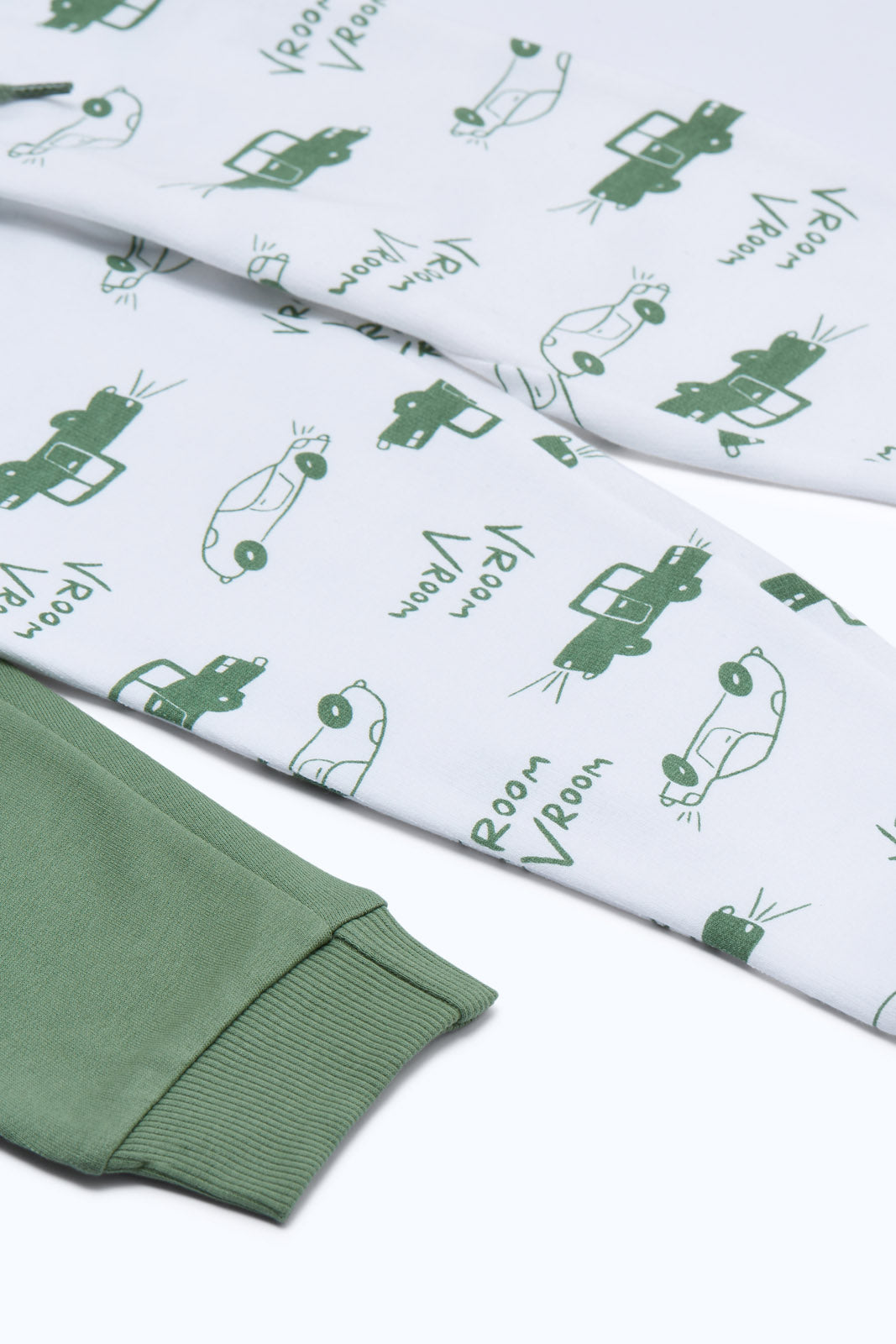 Redtag-Boys-Green-And-White-Car-Aop-2-Pack-Track-Category:Joggers,-Colour:Green,-Deals:New-In,-Dept:Boys,-Filter:Infant-Boys-(3-to-24-Mths),-H1:KWR,-H2:INB,-H3:SPW,-H4:ATP,-INB-Joggers,-New-In-INB-APL,-Non-Sale,-S23B,-Season:S23B,-Section:Boys-(0-to-14Yrs)-Infant-Boys-3 to 24 Months