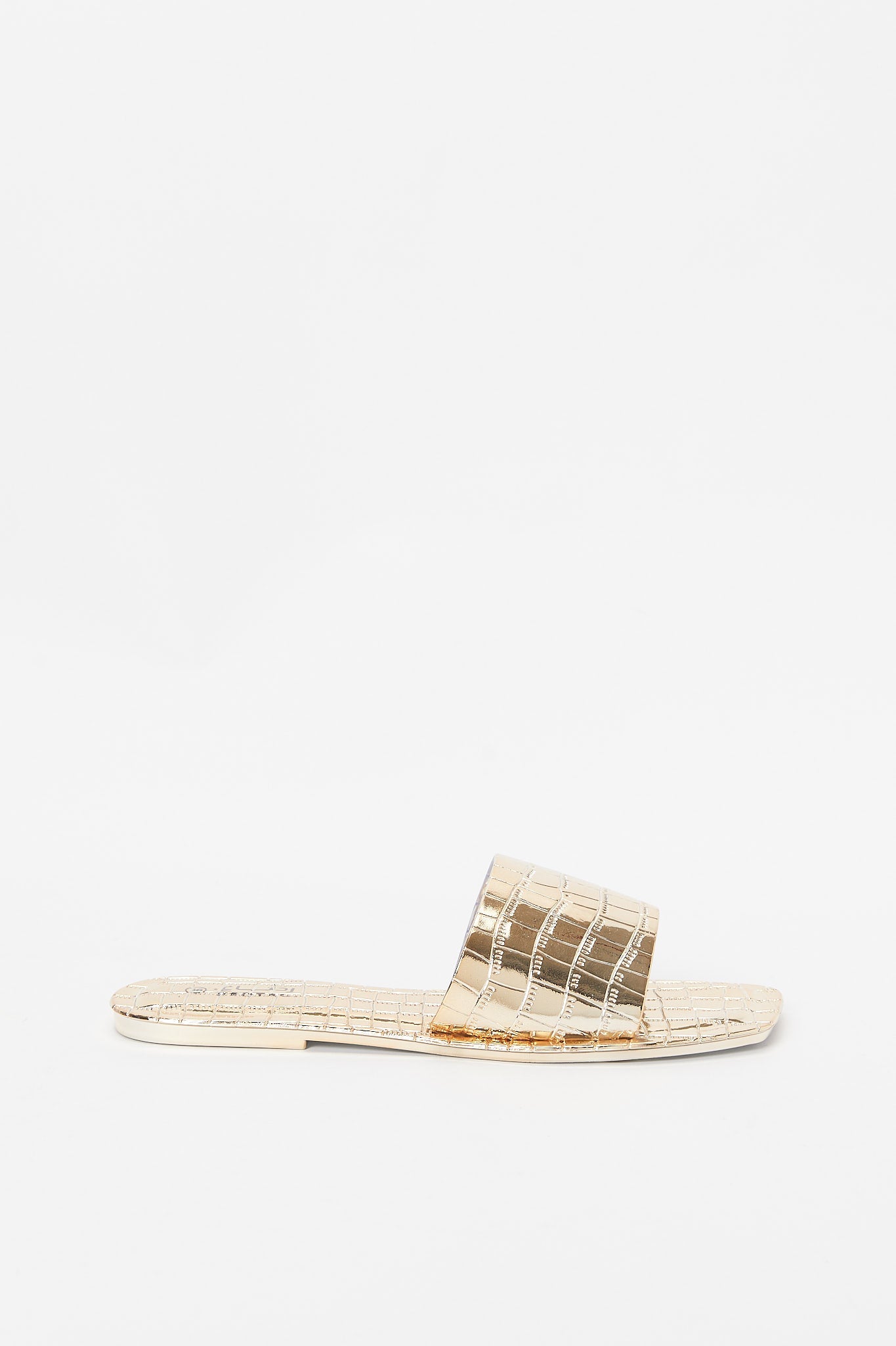 Redtag-Gold-Jelly-Slide-Category:Shoes,-Colour:Gold,-Deals:New-In,-Filter:Women's-Footwear,-H1:FOO,-H2:LAD,-H3:SAF,-H4:FLF,-N/A,-New-In-Women-FOO,-Non-Sale,-S23B,-Season:S23B,-Section:Women,-Women-Flip-Flops-Women's-