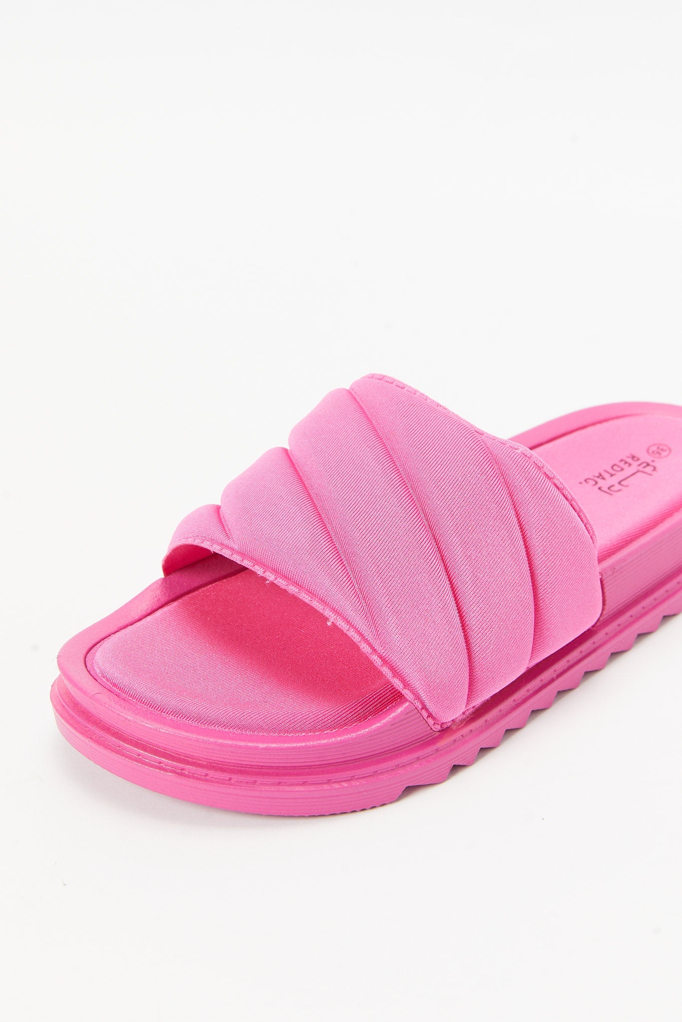 Redtag-Cerise-Slide-Category:Shoes,-Colour:Pink,-Deals:New-In,-Filter:Women's-Footwear,-N/A,-New-In-Women-FOO,-Non-Sale,-S23B,-Section:Women,-Women-Flip-Flops-Women's-