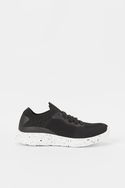 Redtag-Black-Lace-Up-Sneaker-Category:Shoes,-Colour:Black,-Deals:New-In,-Filter:Women's-Footwear,-H1:FOO,-H2:LAD,-H3:TRN,-H4:CLT,-N/A,-New-In-Women-FOO,-Non-Sale,-S23B,-Season:S23B,-Section:Women,-Women-Trainers-Women's-