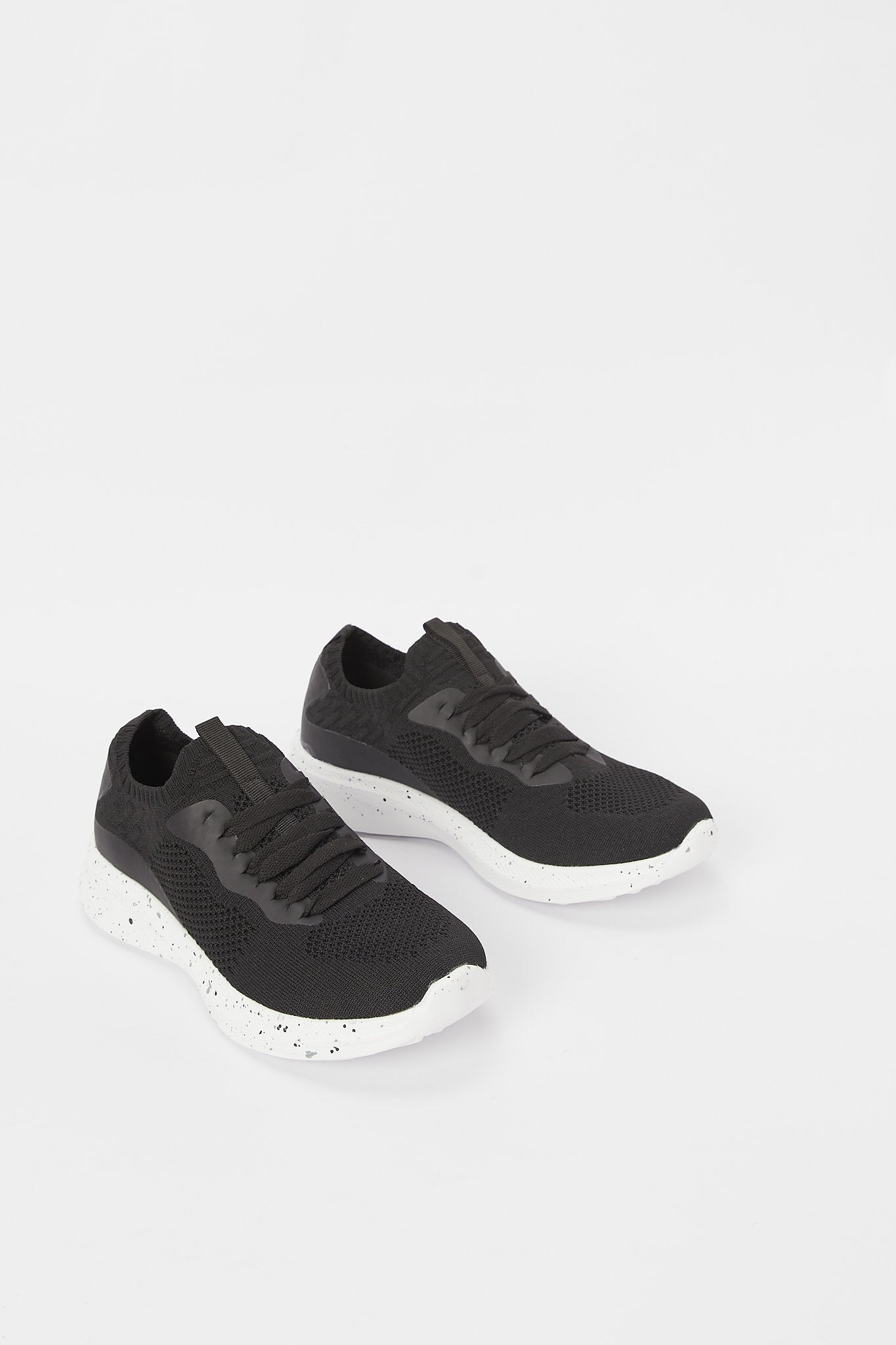 Redtag-Black-Lace-Up-Sneaker-Category:Shoes,-Colour:Black,-Deals:New-In,-Filter:Women's-Footwear,-H1:FOO,-H2:LAD,-H3:TRN,-H4:CLT,-N/A,-New-In-Women-FOO,-Non-Sale,-S23B,-Season:S23B,-Section:Women,-Women-Trainers-Women's-