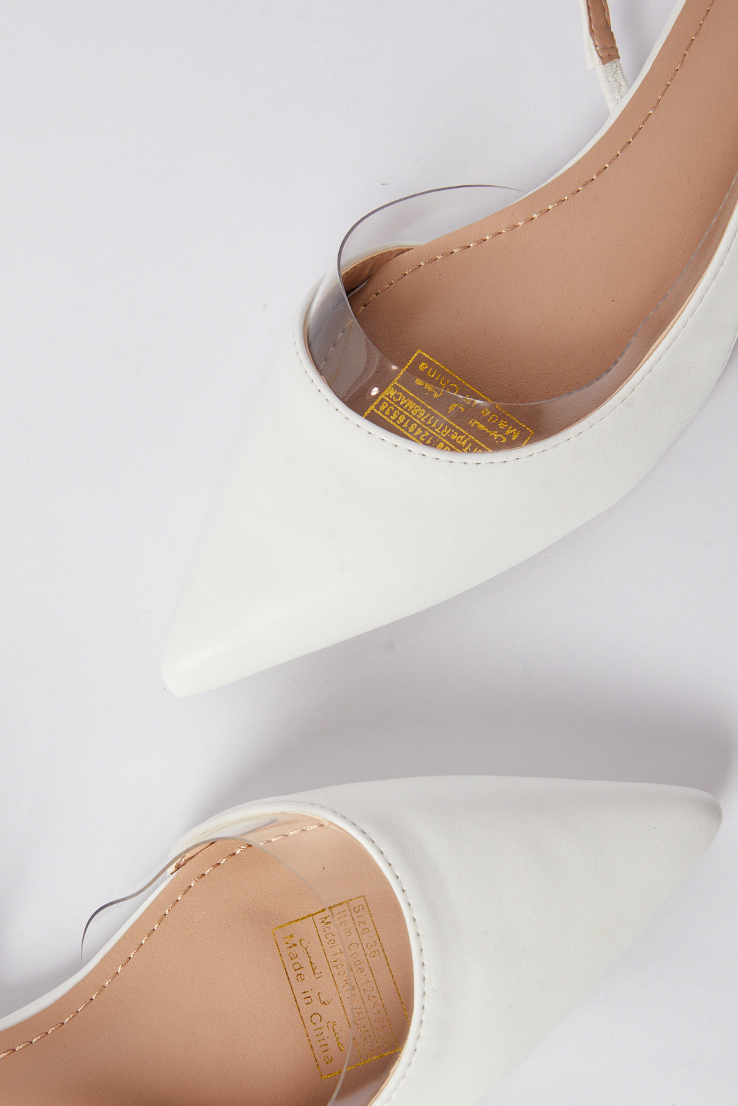 Redtag-White-Slingback-Category:Shoes,-Colour:White,-Deals:New-In,-Filter:Women's-Footwear,-N/A,-New-In-Women-FOO,-Non-Sale,-S23B,-Section:Women,-Women-Shoes-Women's-