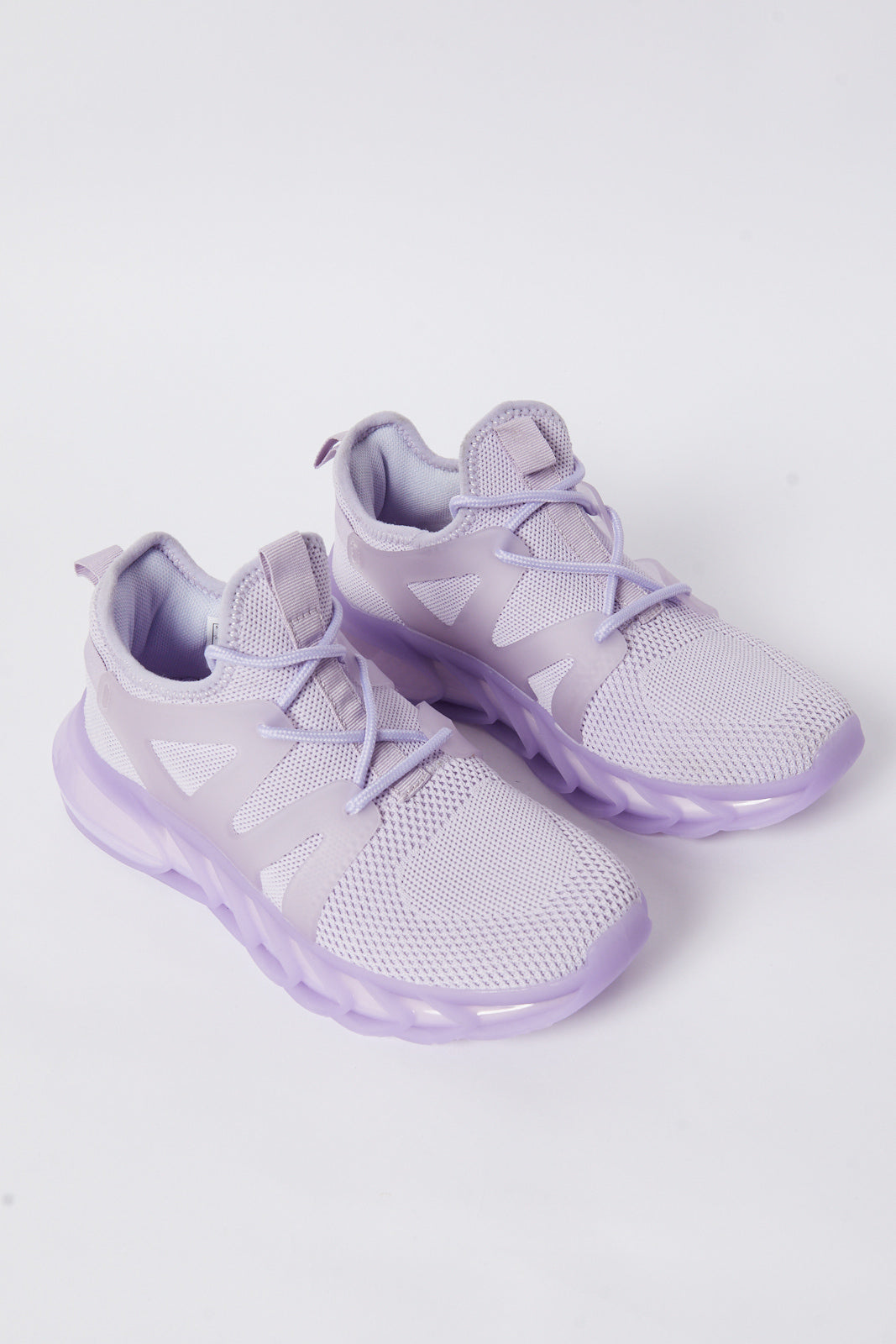 Redtag-Lilac-Lace-Up-Sneaker-Category:Shoes,-Colour:Lilac,-Deals:New-In,-Filter:Women's-Footwear,-N/A,-New-In-Women-FOO,-Non-Sale,-S23B,-Section:Women,-Women-Trainers-Women's-