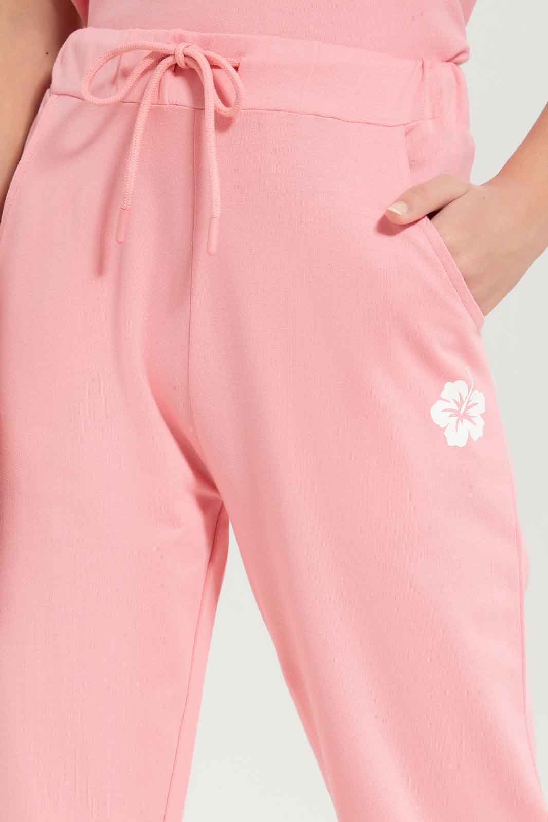 Redtag-Girls-Pink-Jogger-Category:Joggers,-Colour:Apricot,-Deals:New-In,-Dept:Girls,-Filter:Senior-Girls-(8-to-14-Yrs),-GSR-Joggers,-New-In-GSR-APL,-Non-Sale,-S23B,-Section:Girls-(0-to-14Yrs)-Senior-Girls-9 to 14 Years