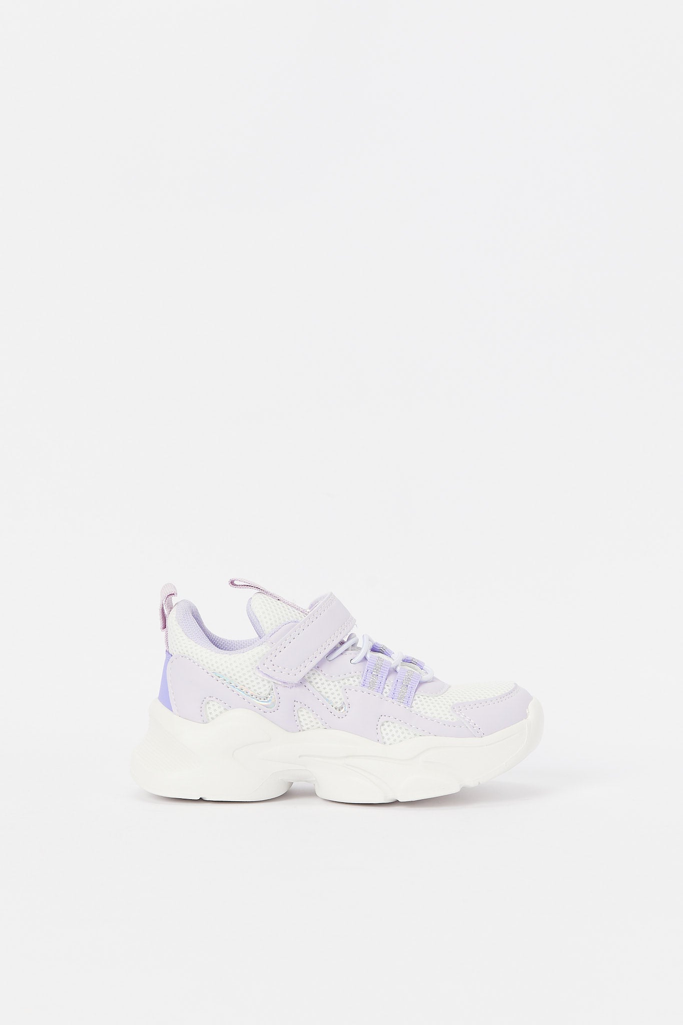 Redtag-Liliac-Velcro-Chunky-Sneaker-Category:Shoes,-Colour:Lilac,-Deals:New-In,-Filter:Girls-Footwear-(3-to-5-Yrs),-GIR-Trainers,-H1:FOO,-H2:GIR,-H3:TRN,-H4:CLT,-N/A,-New-In-GIR-FOO,-Non-Sale,-S23B,-Season:S23B,-Section:Girls-(0-to-14Yrs)-Girls-3 to 5 Years