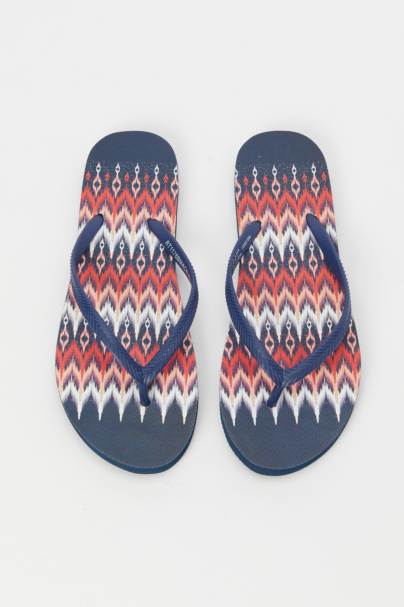 Redtag-Navy-Print-Flip-Flop-Category:Shoes,-Colour:Navy,-Deals:New-In,-Filter:Women's-Footwear,-H1:FOO,-H2:LAD,-H3:SAF,-H4:FLF,-N/A,-New-In-Women-FOO,-Non-Sale,-S23B,-Season:S23B,-Section:Women,-Women-Flip-Flops-Women's-