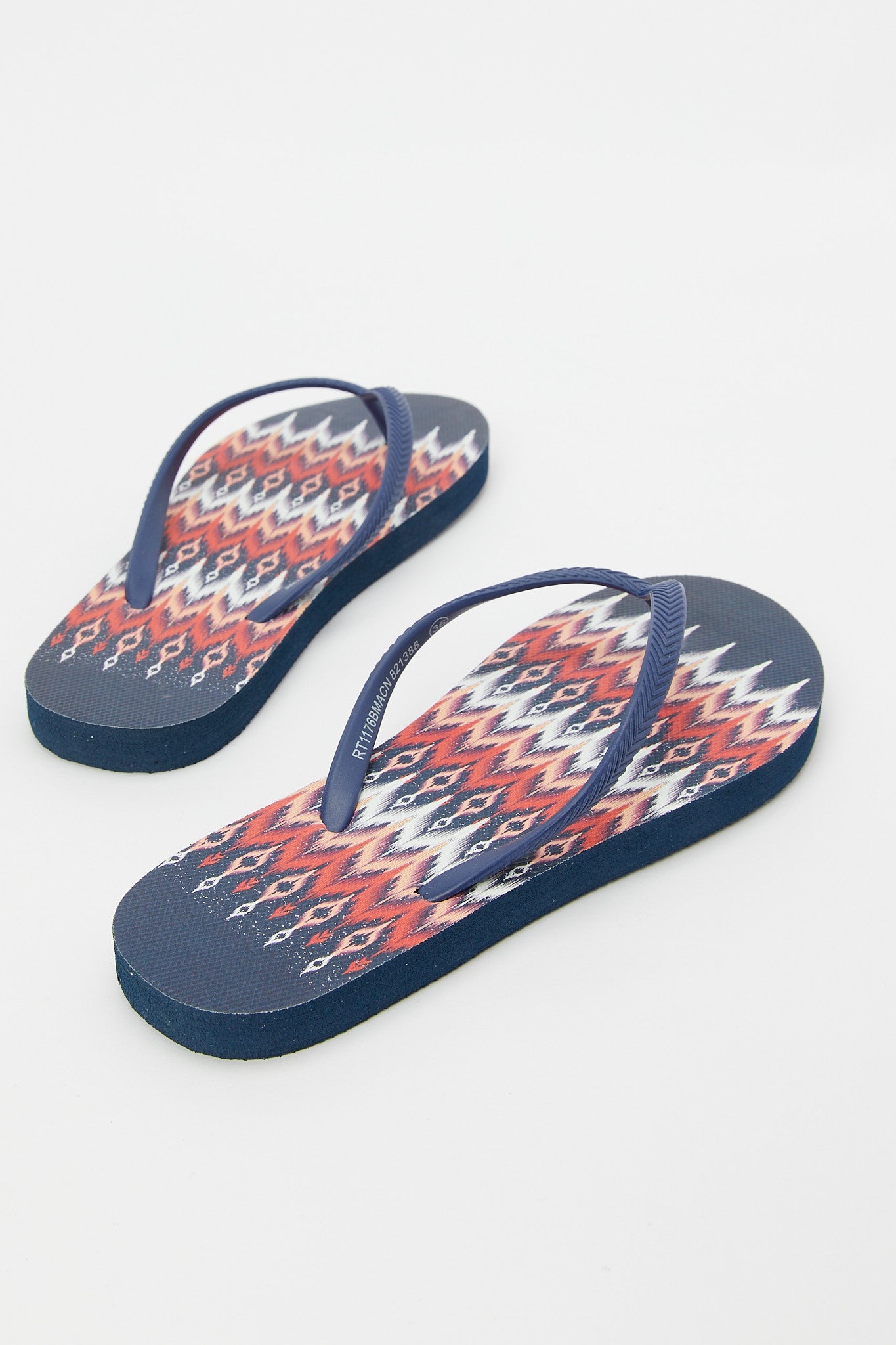 Redtag-Navy-Print-Flip-Flop-Category:Shoes,-Colour:Navy,-Deals:New-In,-Filter:Women's-Footwear,-H1:FOO,-H2:LAD,-H3:SAF,-H4:FLF,-N/A,-New-In-Women-FOO,-Non-Sale,-S23B,-Season:S23B,-Section:Women,-Women-Flip-Flops-Women's-