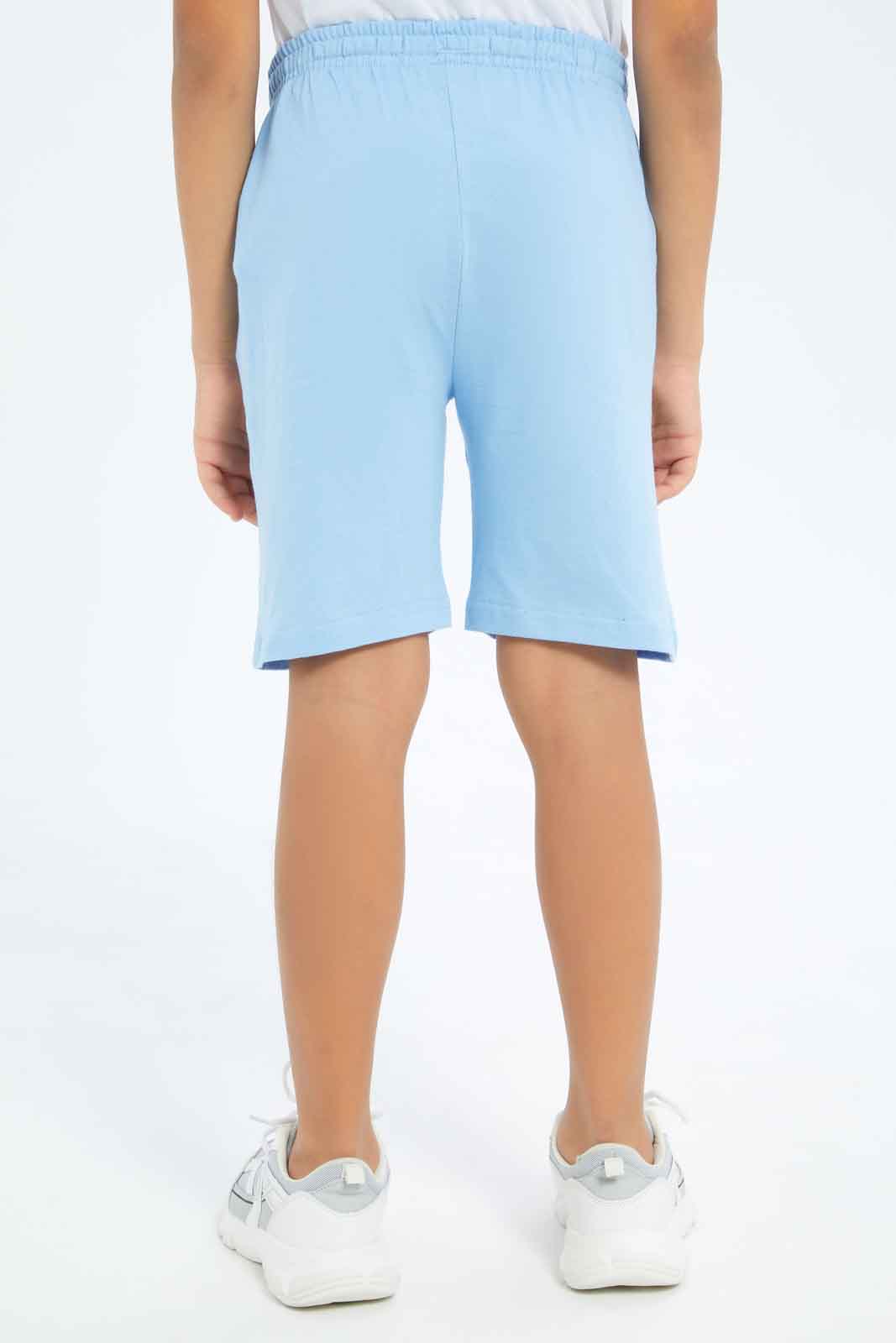 Redtag-Boys-Navy-/-Blue-2-Pack-Elasticated-Wasit-Shorts-BOY-Shorts,-Category:Shorts,-Colour:Navy,-Deals:New-In,-Dept:Boys,-Filter:Boys-(2-to-8-Yrs),-New-In-BOY-APL,-Non-Sale,-S23B,-Section:Boys-(0-to-14Yrs),-VLM-Boys-2 to 8 Years