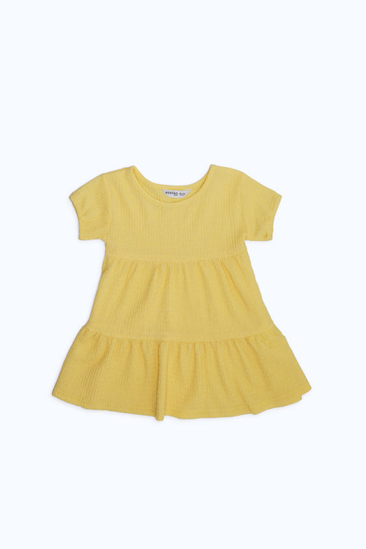 Redtag-Girls-Yellow-Bubble-Fabric-Dress-Category:Dresses,-Colour:Yellow,-Deals:New-In,-Dept:Girls,-Filter:Infant-Girls-(3-to-24-Mths),-ING-Dresses,-New-In-ING-APL,-Non-Sale,-S23B,-Section:Girls-(0-to-14Yrs)-Infant-Girls-3 to 24 Months