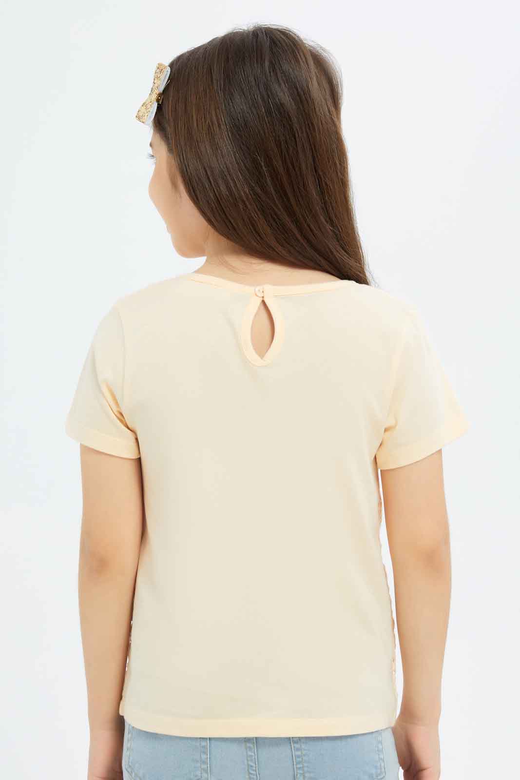 Redtag-Girls-Crotched-Blouse---Cream-Category:Blouses,-Colour:Cream,-Deals:New-In,-Dept:Girls,-Filter:Girls-(2-to-8-Yrs),-GIR-Blouses,-New-In-GIR-APL,-Non-Sale,-S23B,-Section:Girls-(0-to-14Yrs)--