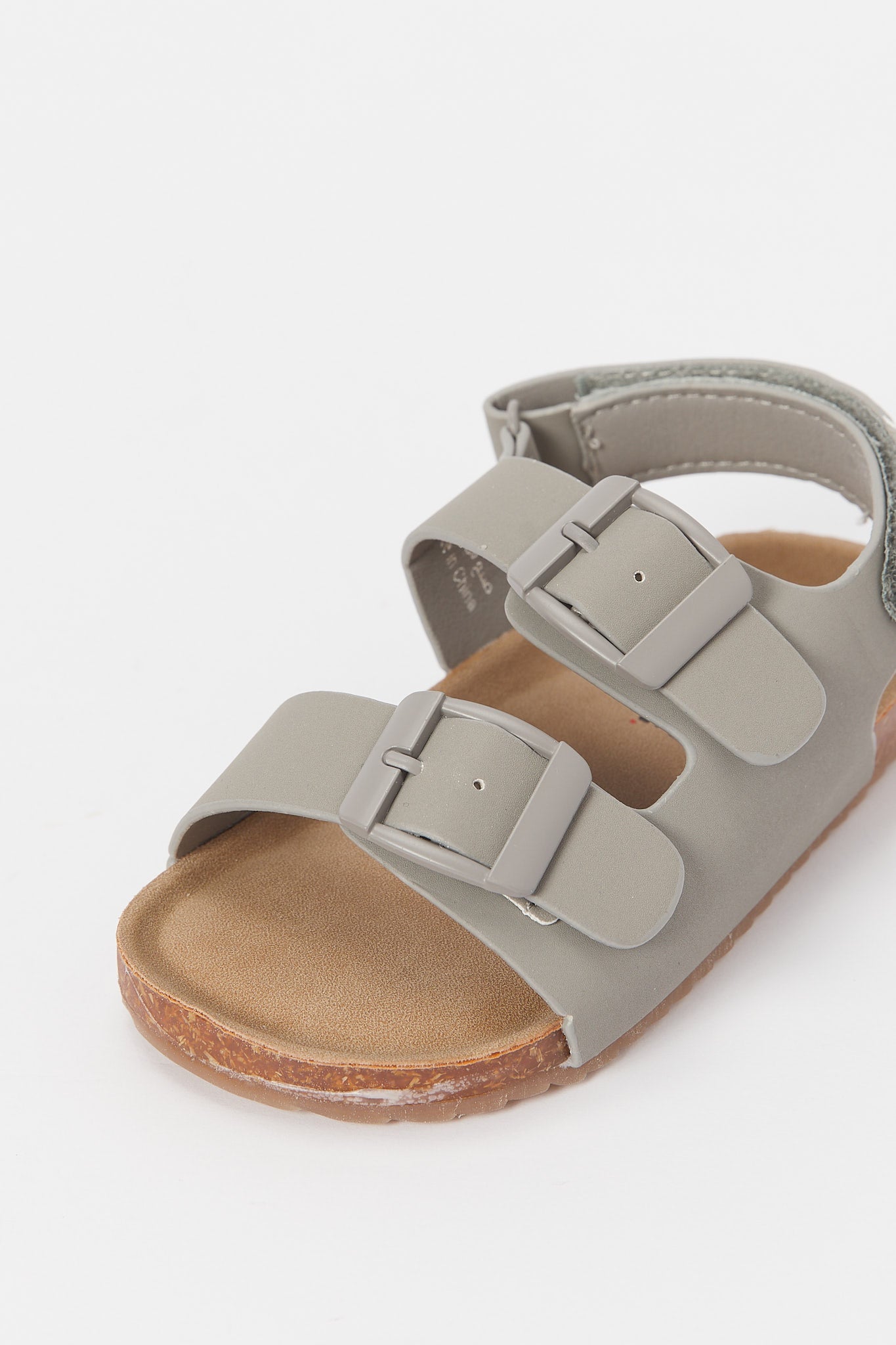 Redtag-Grey-Cork-Sandal-BOY-Sandals,-Category:Shoes,-Colour:Grey,-Deals:New-In,-Filter:Boys-Footwear-(3-to-5-Yrs),-H1:FOO,-H2:BOY,-H3:SAF,-H4:SAN,-N/A,-New-In-BOY-FOO,-Non-Sale,-S23B,-Season:S23B,-Section:Boys-(0-to-14Yrs)-Boys-3 to 5 Years