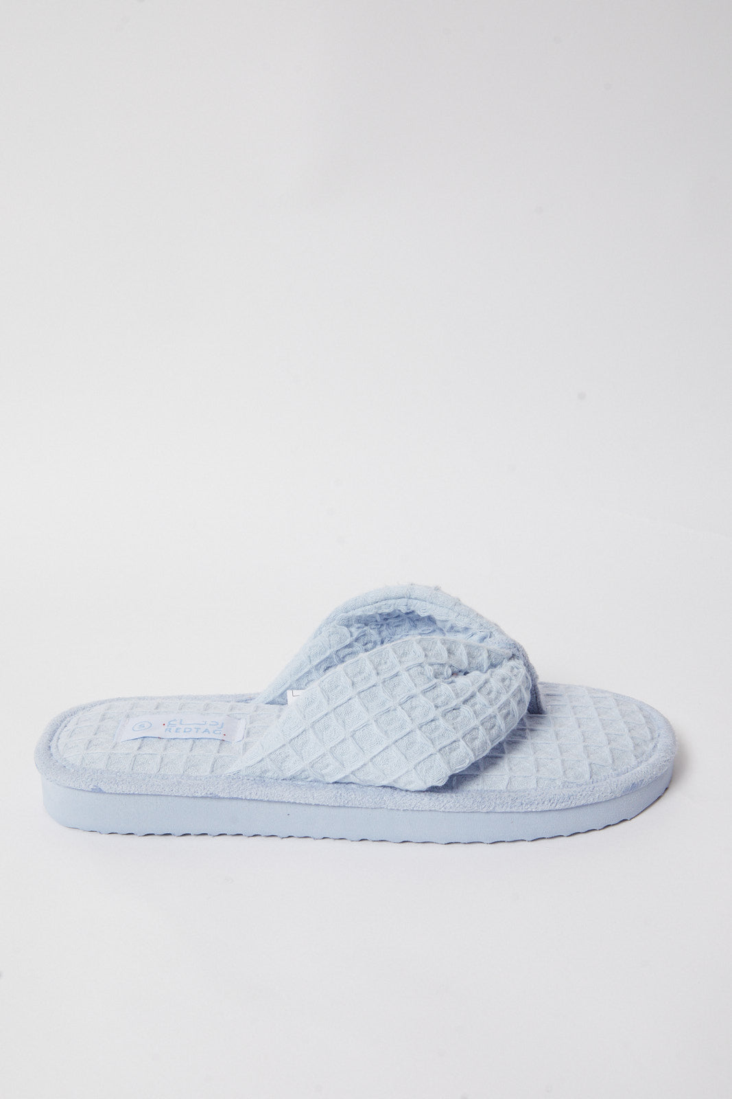 Redtag-Blue-Waffle-Thong-Slipper-Category:Shoes,-Colour:Blue,-Deals:New-In,-Filter:Women's-Footwear,-N/A,-New-In-Women-FOO,-Non-Sale,-S23B,-Section:Women,-Women-Slippers-Women's-