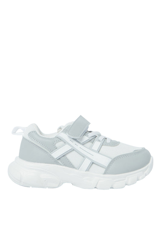 Redtag-Grey-Colour-Block-Chunky-Sneaker-BOY-Trainers,-Category:Shoes,-Colour:Grey,-Deals:New-In,-Filter:Boys-Footwear-(3-to-5-Yrs),-N/A,-New-In-BOY-FOO,-Non-Sale,-S23A,-Section:Boys-(0-to-14Yrs)-Boys-3 to 5 Years