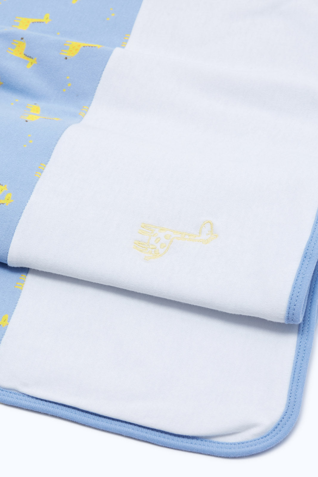Redtag-Boys-Blue-Allover-Print-Padded-Blanket-Category:Newborn-Accessories,-Colour:White,-Deals:New-In,-Dept:New-Born,-Filter:Baby-(0-to-12-Mths),-H1:KWR,-H2:NBF,-H3:ACC,-H4:SAT,-NBB-Newborn-Accessories,-New-In-NBB-APL,-Non-Sale,-S23B,-Season:S23B,-Section:Boys-(0-to-14Yrs)-Baby-0 to 12 Months