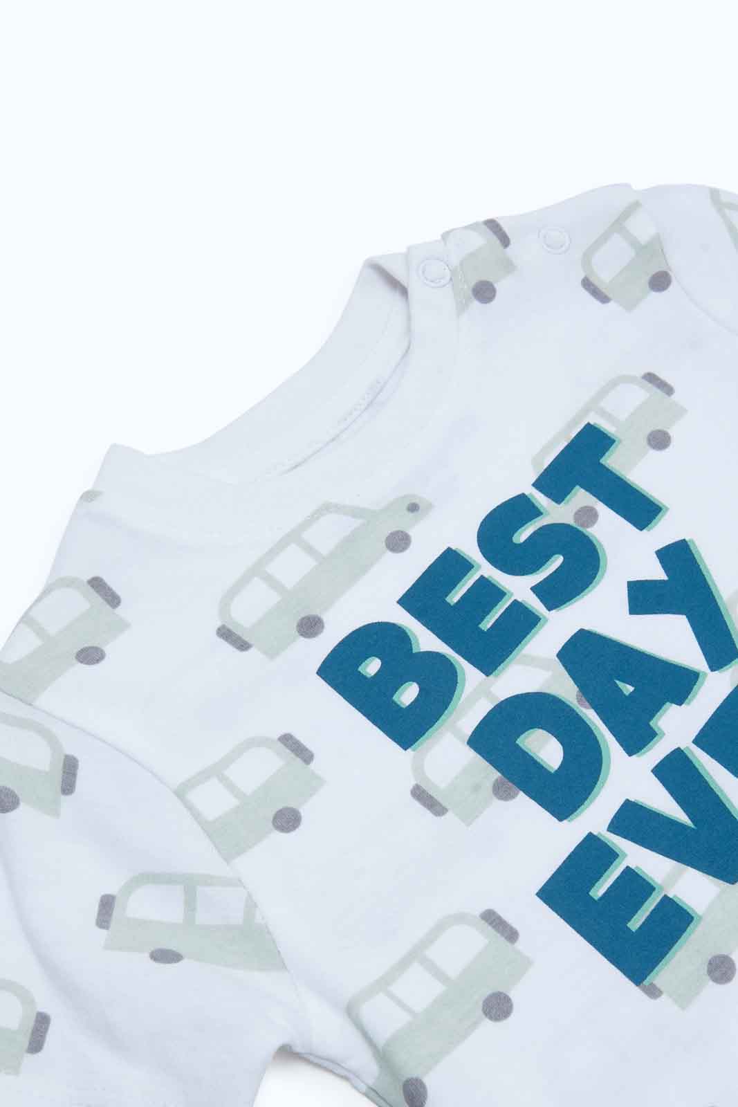 Redtag-Boys-Blue-And-White-Tiger-Aop-4-Pack-Jersey-Pj-Set-Category:Pyjama-Sets,-Colour:Blue,-Deals:New-In,-Dept:Boys,-Filter:Infant-Boys-(3-to-24-Mths),-INB-Pyjama-Sets,-New-In-INB-APL,-Non-Sale,-S23B,-Section:Boys-(0-to-14Yrs)-Infant-Boys-3 to 24 Months