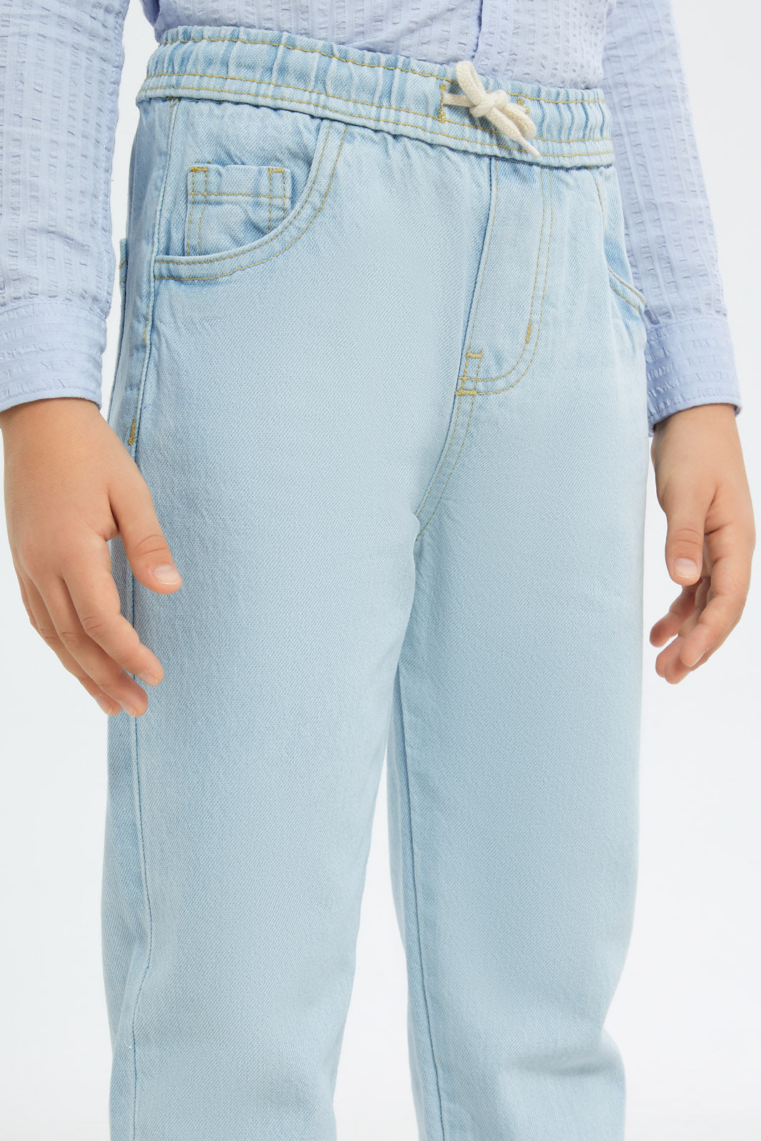 Redtag-Boys-Light-Wash-Loose-Fit-Pull-On-5Pkt-Jeans-BOY-Jeans,-Category:Jeans,-Colour:Light-Wash,-Deals:New-In,-Dept:Boys,-Filter:Boys-(2-to-8-Yrs),-H1:KWR,-H2:BOY,-H3:DNB,-H4:JNS,-New-In-BOY-APL,-Non-Sale,-S23B,-Season:S23B,-Section:Boys-(0-to-14Yrs)-Boys-2 to 8 Years