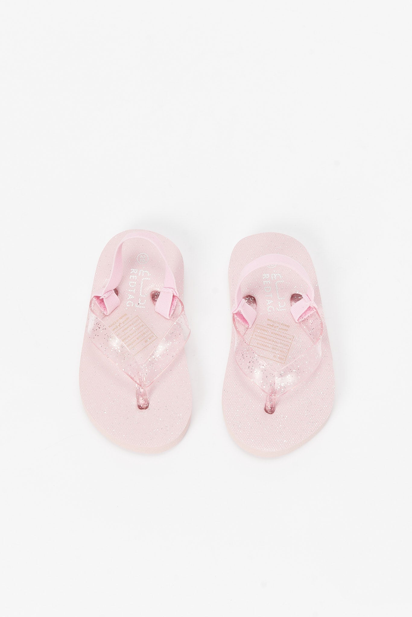 Redtag-Pale-Pink-Glitter-Toe-Post-Category:Shoes,-Colour:Pink,-Deals:New-In,-Filter:Girls-Footwear-(3-to-5-Yrs),-GIR-Flip-Flops,-N/A,-New-In-GIR-FOO,-Non-Sale,-S23B,-Section:Girls-(0-to-14Yrs)-Girls-3 to 5 Years