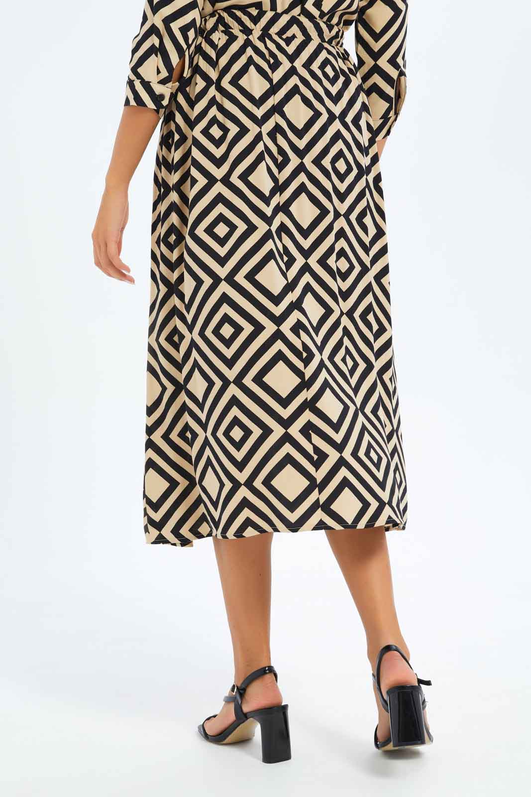 Redtag-Women-A-Line-Viscose-Skirt-Category:Skirts,-Colour:Assorted,-Deals:New-In,-Dept:Ladieswear,-Filter:Women's-Clothing,-New-In-Women-APL,-Non-Sale,-S23B,-Section:Women,-Women-Skirts-Women's-