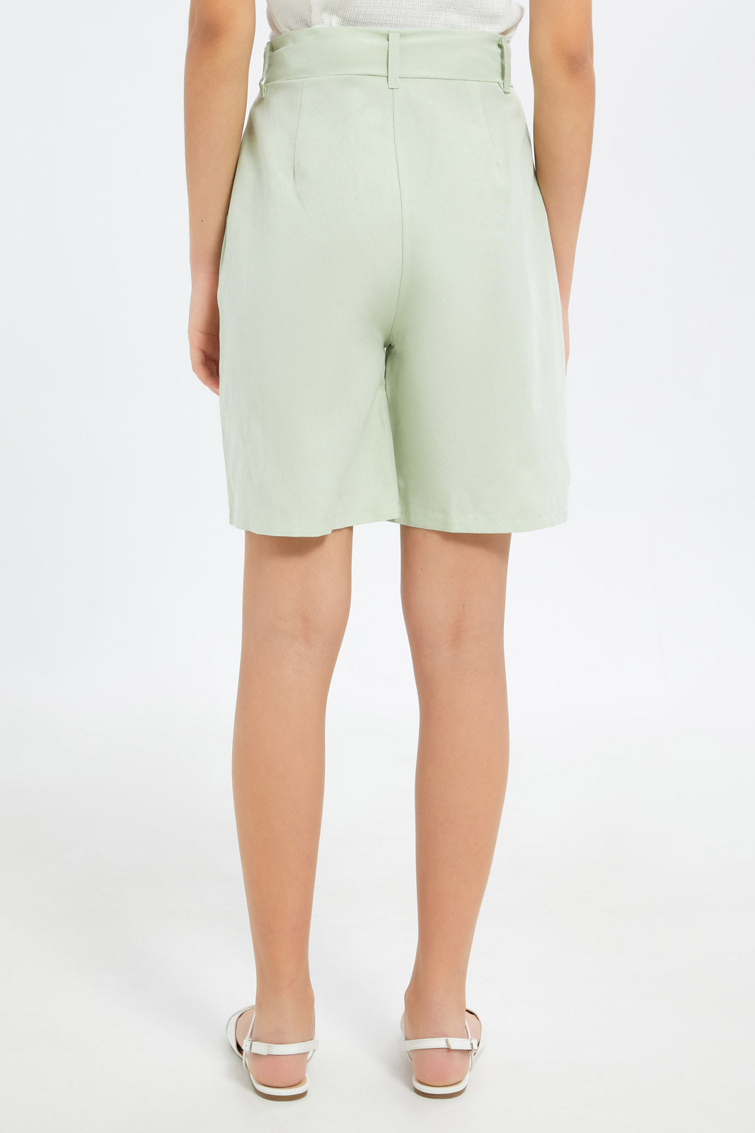 Redtag-Girls-Mint-Short-Category:Trousers,-Colour:Green,-Deals:2-FOR-89,-Deals:New-In,-Dept:Girls,-Filter:Senior-Girls-(8-to-14-Yrs),-GSR-Trousers,-H1:KWR,-H2:GSR,-H3:TRS,-H4:CTR,-New-In-GSR-APL,-Non-Sale,-S23B,-Season:S23B,-Section:Girls-(0-to-14Yrs)-Senior-Girls-9 to 14 Years