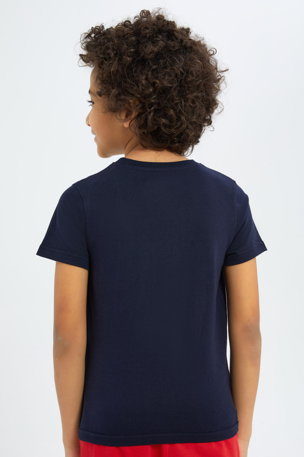 Redtag-Boys-Navy-Spiderman-Short-Sleeve-T-Shirt-BOY-T-Shirts,-Category:T-Shirts,-CHA,-Colour:Navy,-Deals:New-In,-Dept:Boys,-Filter:Boys-(2-to-8-Yrs),-New-In-BOY-APL,-Non-Sale,-S23C,-Section:Boys-(0-to-14Yrs),-STRATEGY-Boys-2 to 8 Years
