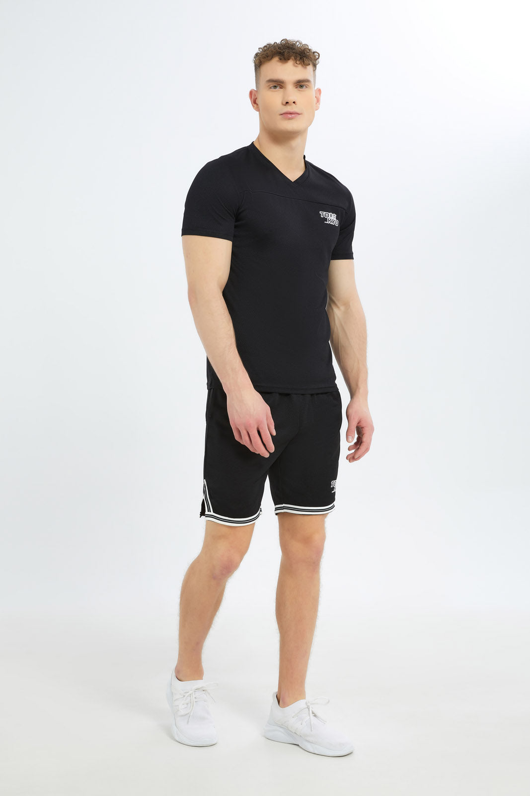Redtag-Men-Black-Basketball-Shorts-Category:Shorts,-Colour:Black,-Deals:New-In,-Dept:Menswear,-Filter:Men's-Clothing,-Men-Shorts,-New-In-Men-APL,-Non-Sale,-S23C,-Section:Men-Men's-