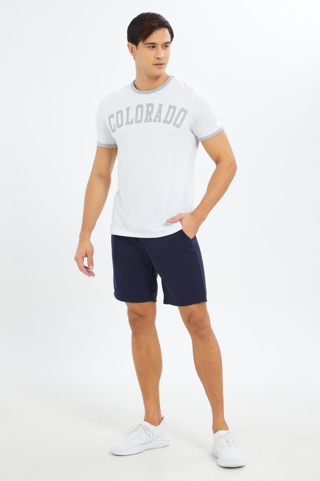 Redtag-Men-Navy-Diamond-Quilted-Shorts-Category:Shorts,-Colour:Navy,-Deals:New-In,-Dept:Menswear,-Filter:Men's-Clothing,-Men-Shorts,-New-In-Men-APL,-Non-Sale,-S23C,-Section:Men-Men's-